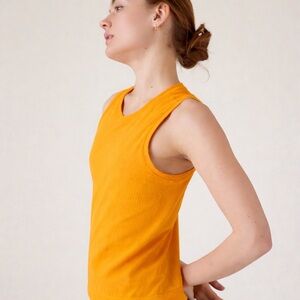 Athleta Orange Tank Top
